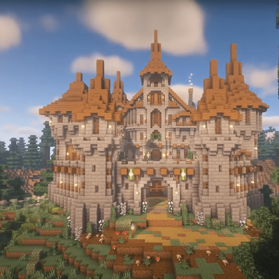 Best Minecraft Castle Ideas (Jan 2024)