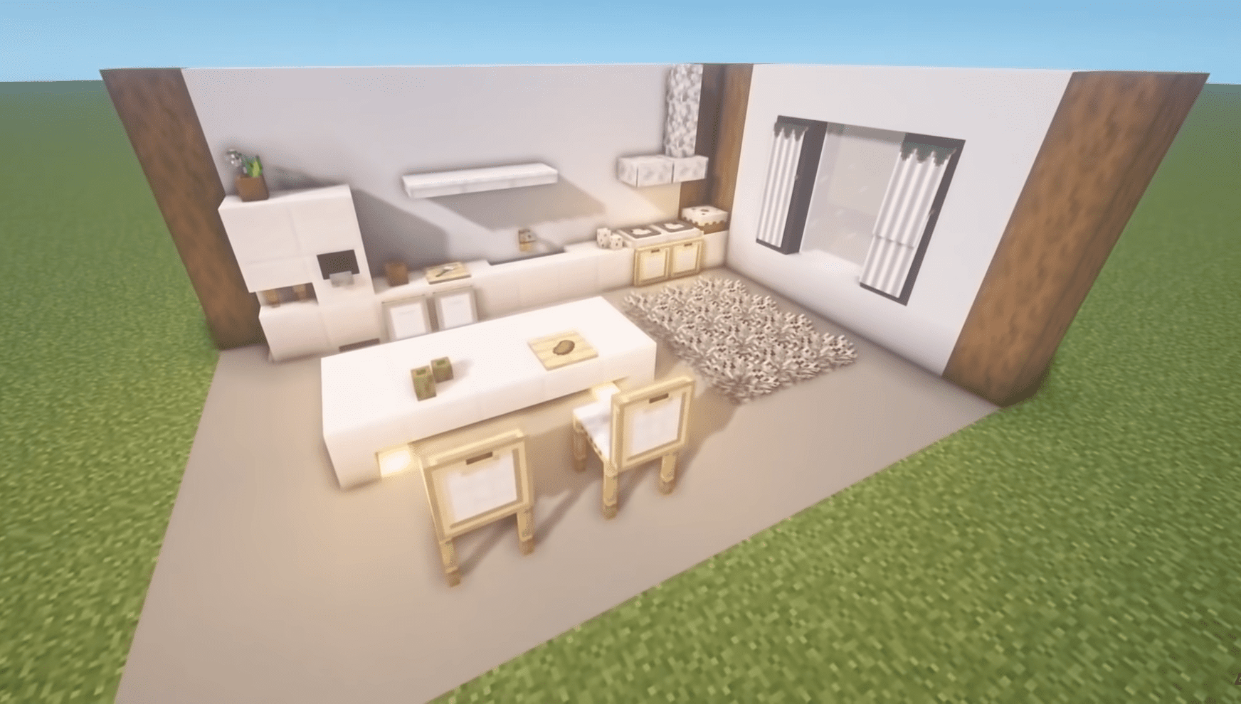 Modern Kitchen Minecraft Kitchen Ideas 